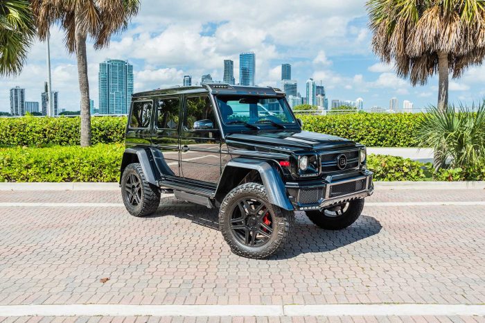 Rent the BRABUS 550 Adventure 4×4² in Atlanta