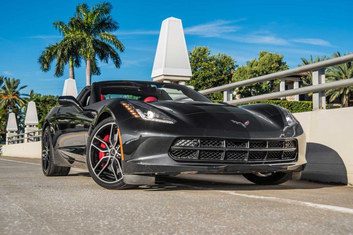 Chevrolet Corvette Black Rental in Atlanta