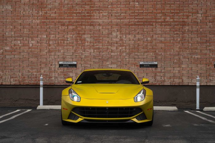 Rent the Ferrari Berlinetta Gold f12 in Atlanta