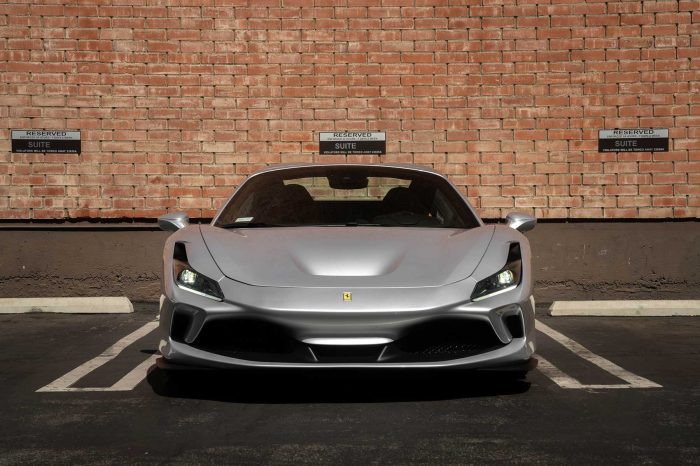 Rent the Ferrari F8 Tributo Silver in Atlanta