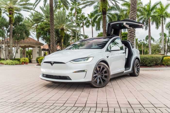 Rent the Tesla Model X White in Atlanta